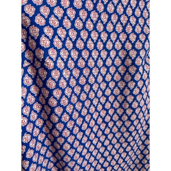 J. Crew Paisley Print Gallery Shift Dress Women's 0 Short Sleeve Lined Back Zip - Picture 5 of 6